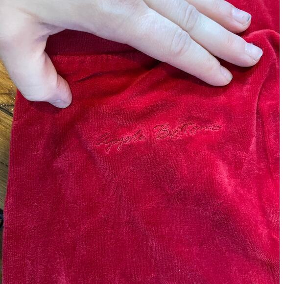 Vintage Y2k Apple Bottoms Velour Sweatpants Sweats Bimbocore 90s Wide Leg - Picture 5 of 6